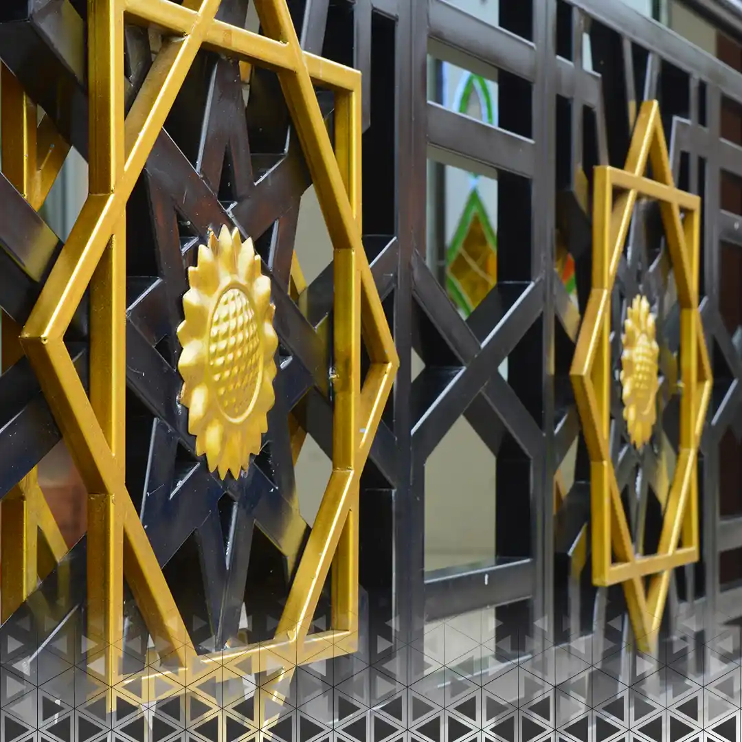 حواجز وطاولات حديدية