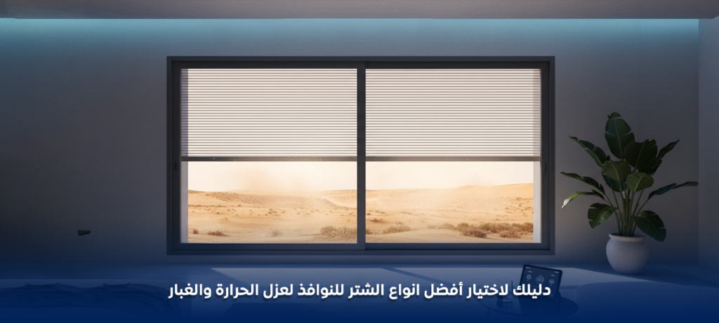 انواع الشتر للنوافذ