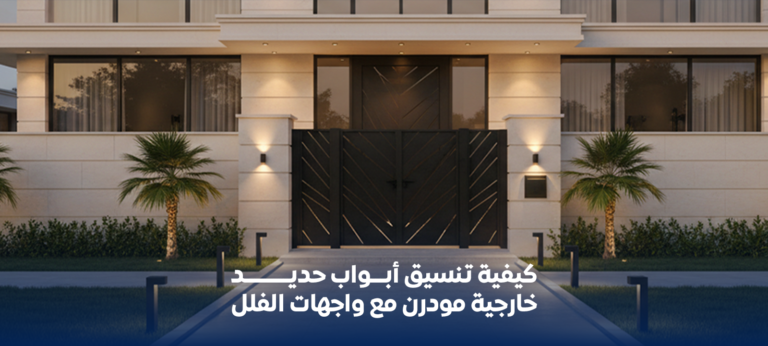 أبواب حديد خارجية مودرن